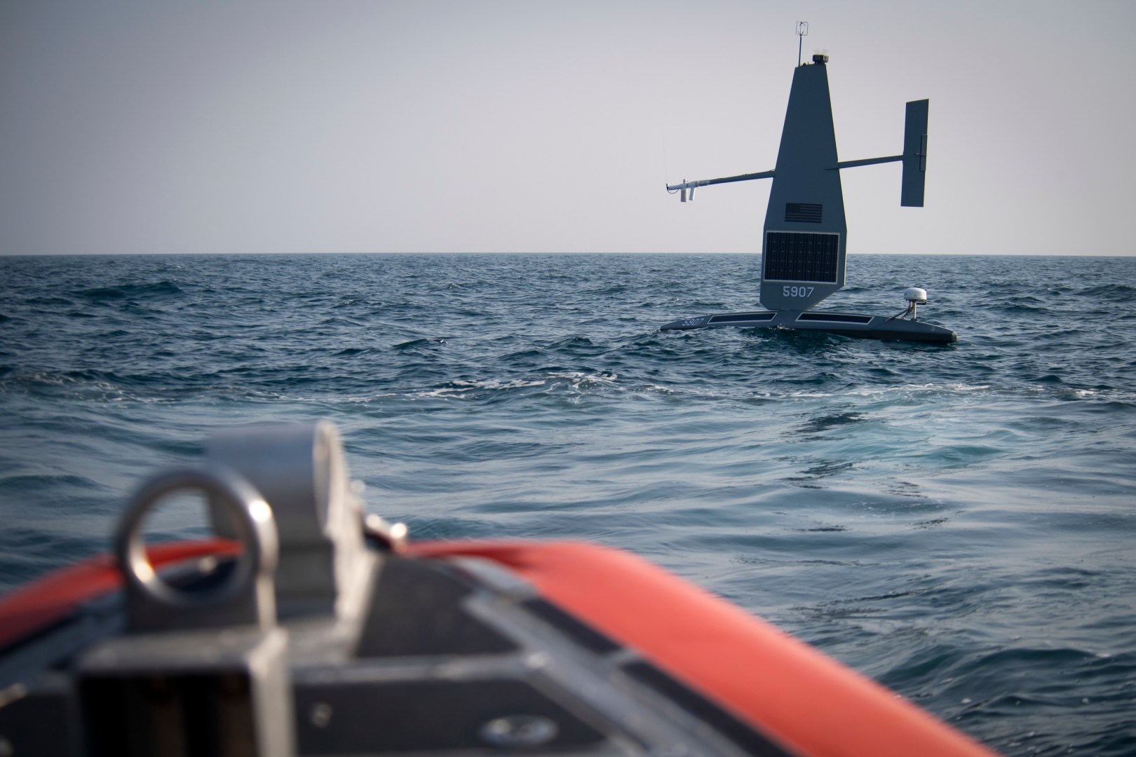 US Coast Guard deploys autonomous Saildrones to patrol 90,000-square-mile lakes