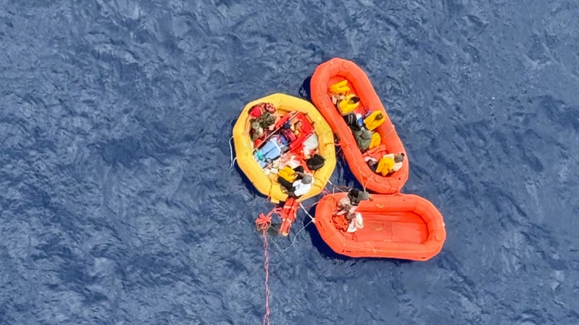‘Miraculous’ rescue by US military saves 11 after plane crashes off Florida coast