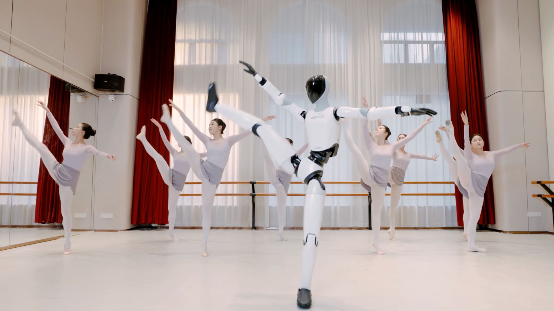 UBTECH's Walker C1 performs Swan Lake ballet