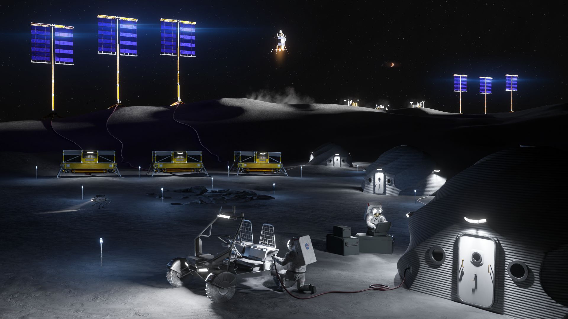 NASA plans permanent Moon base with Blue Origin partnership