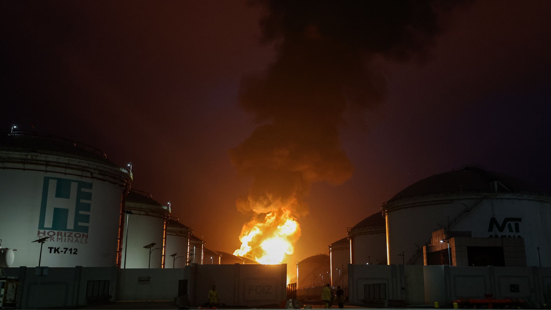 UAE reports intercepting Iranian missiles and drones as Hormuz tensions escalate