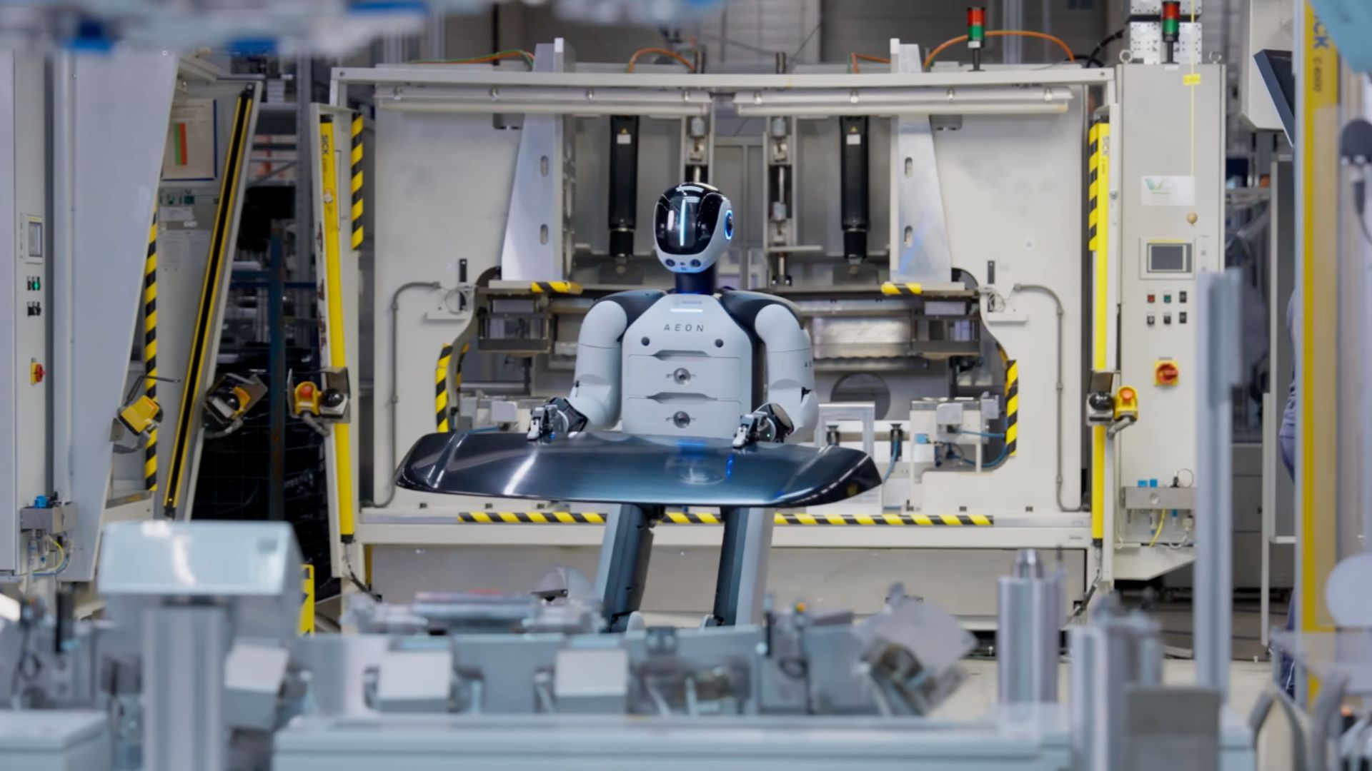 Hexagon and Fill deploy AEON humanoid robot