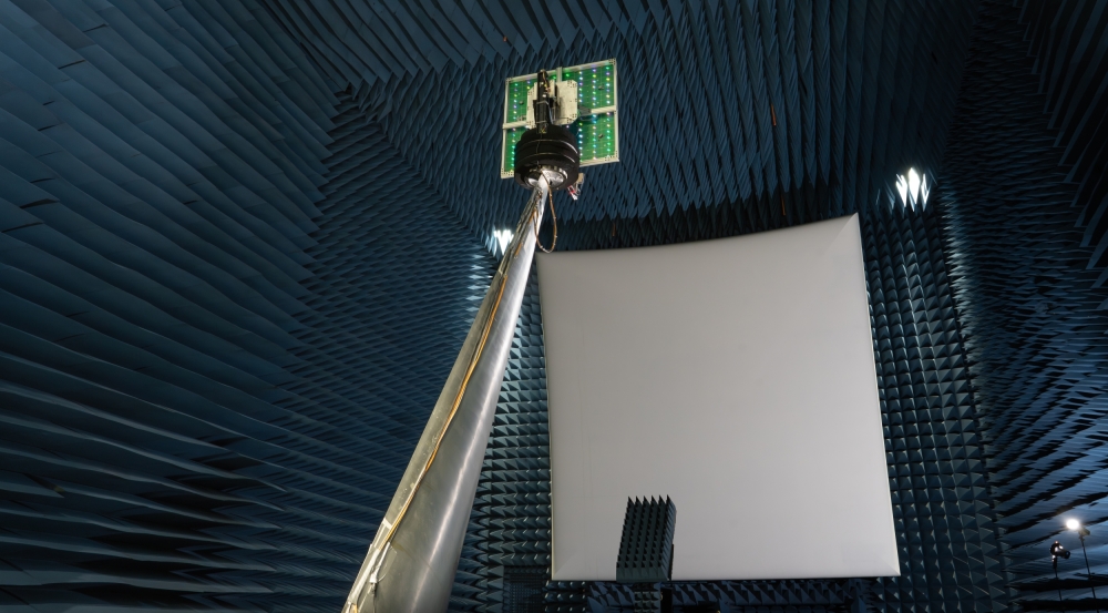 New military satellite antenna blocks electronic warfare in space with 95% less power