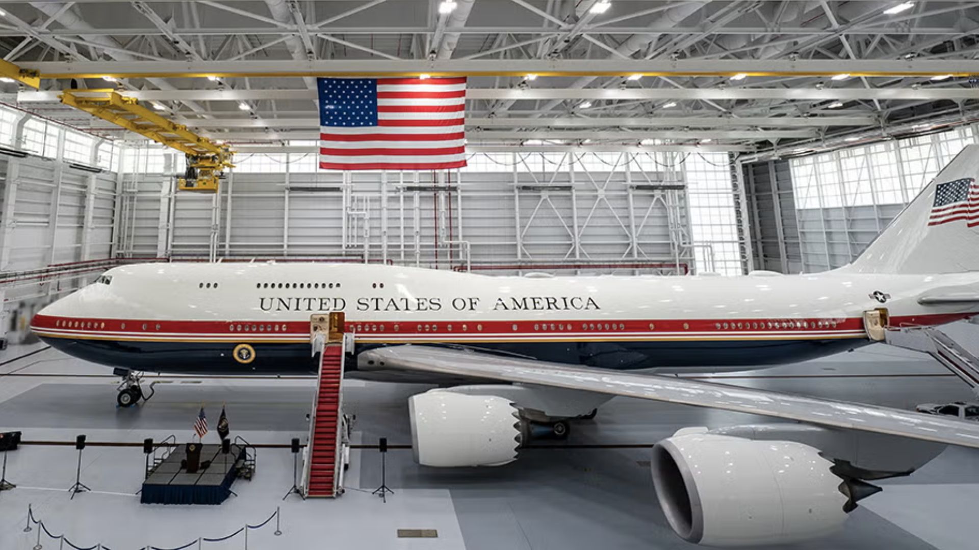 3/21 new!! Boeing747/エアフォースワン L3Harris delivers new aircraft for Air Force One fleet, made