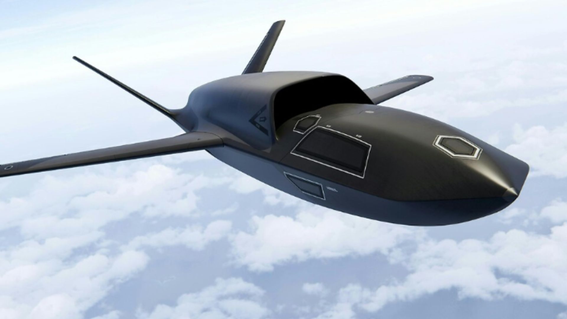 Airbus reveals Ravenstorm drone wingman for air superiority jets