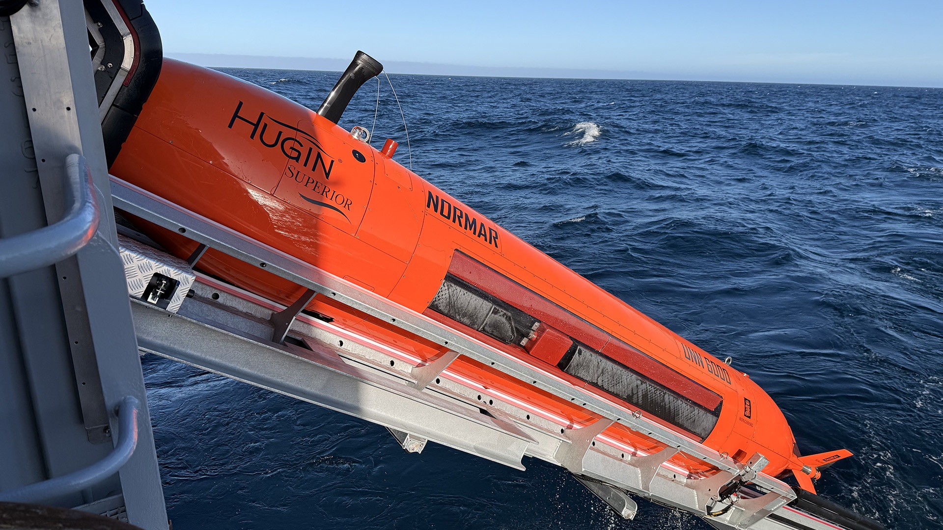 Hugin Superior AUV di laut