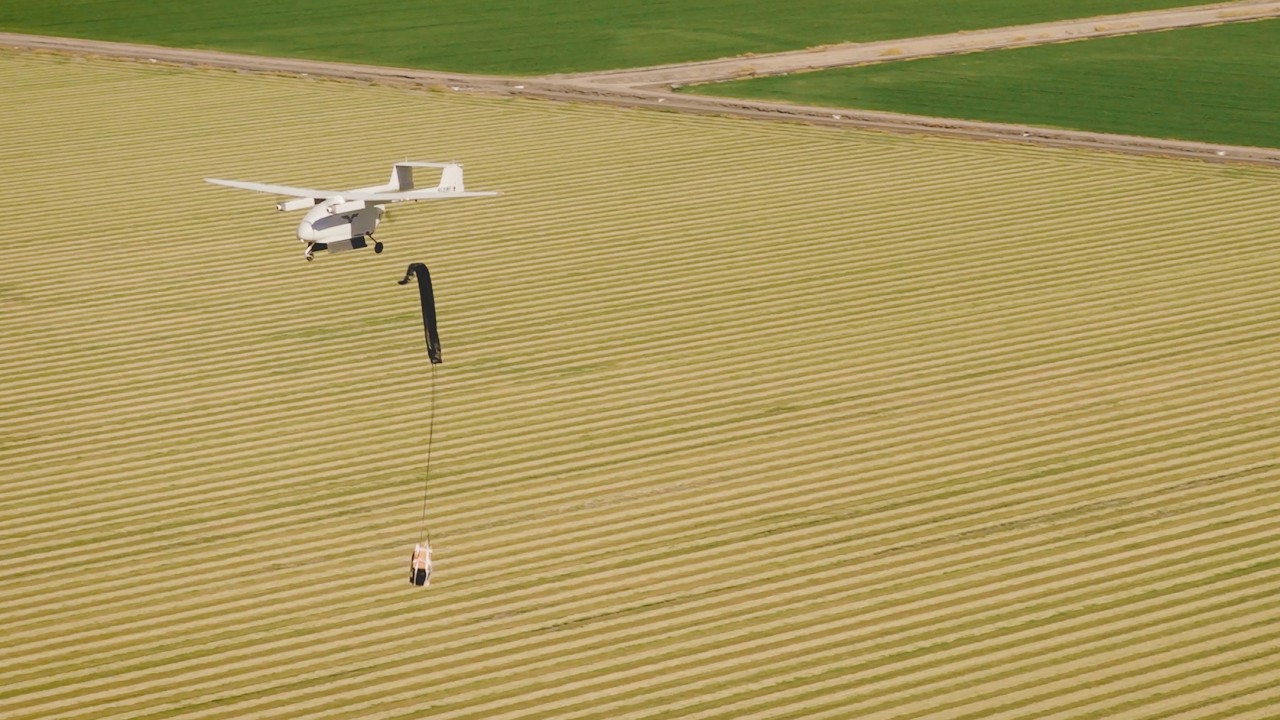 Autonomous aircraft drops 200-pound supply with 50-foot precision