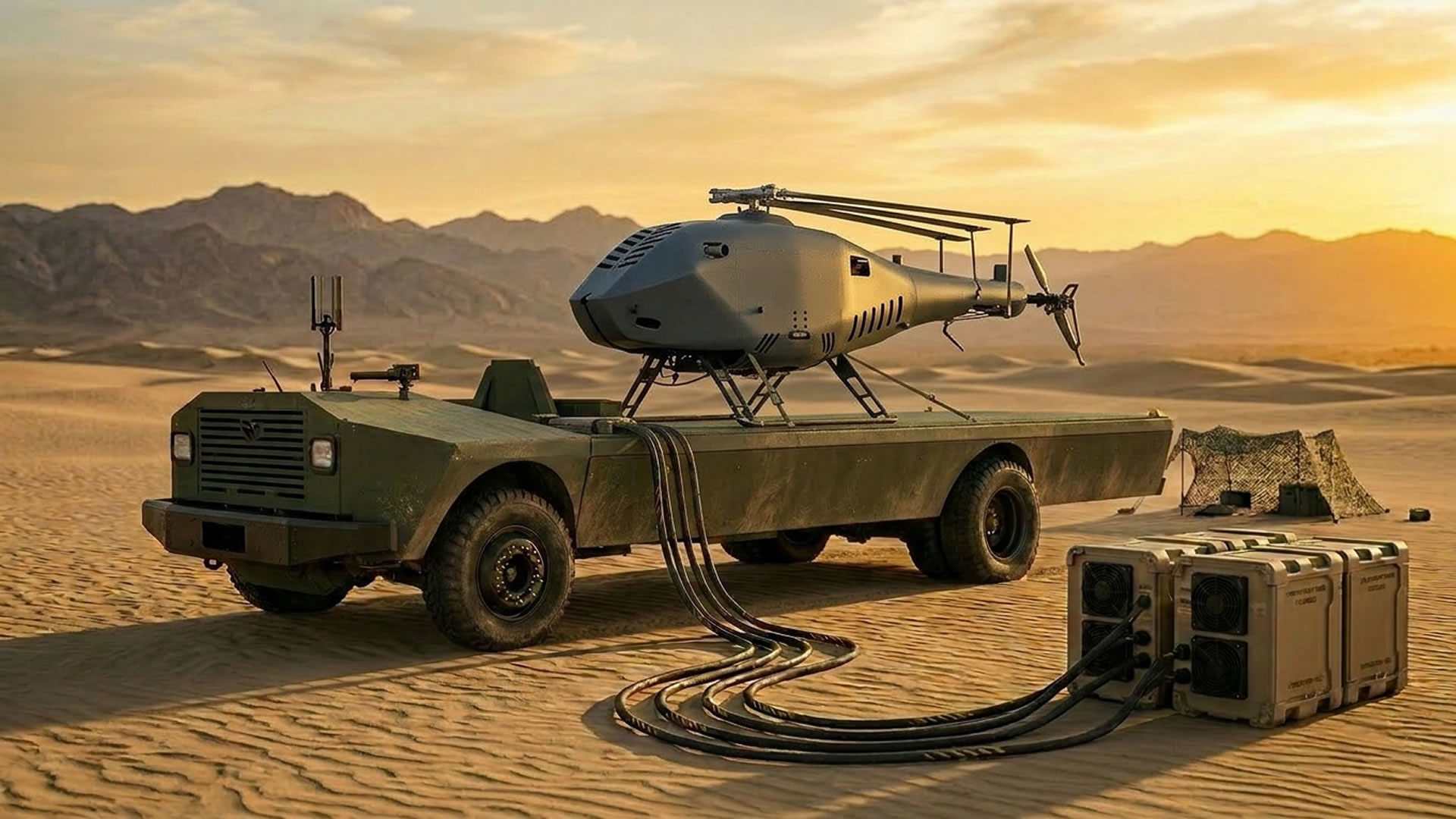 US: Harbinger, Rheinmetall team up for 500-mile autonomous hybrid EV
