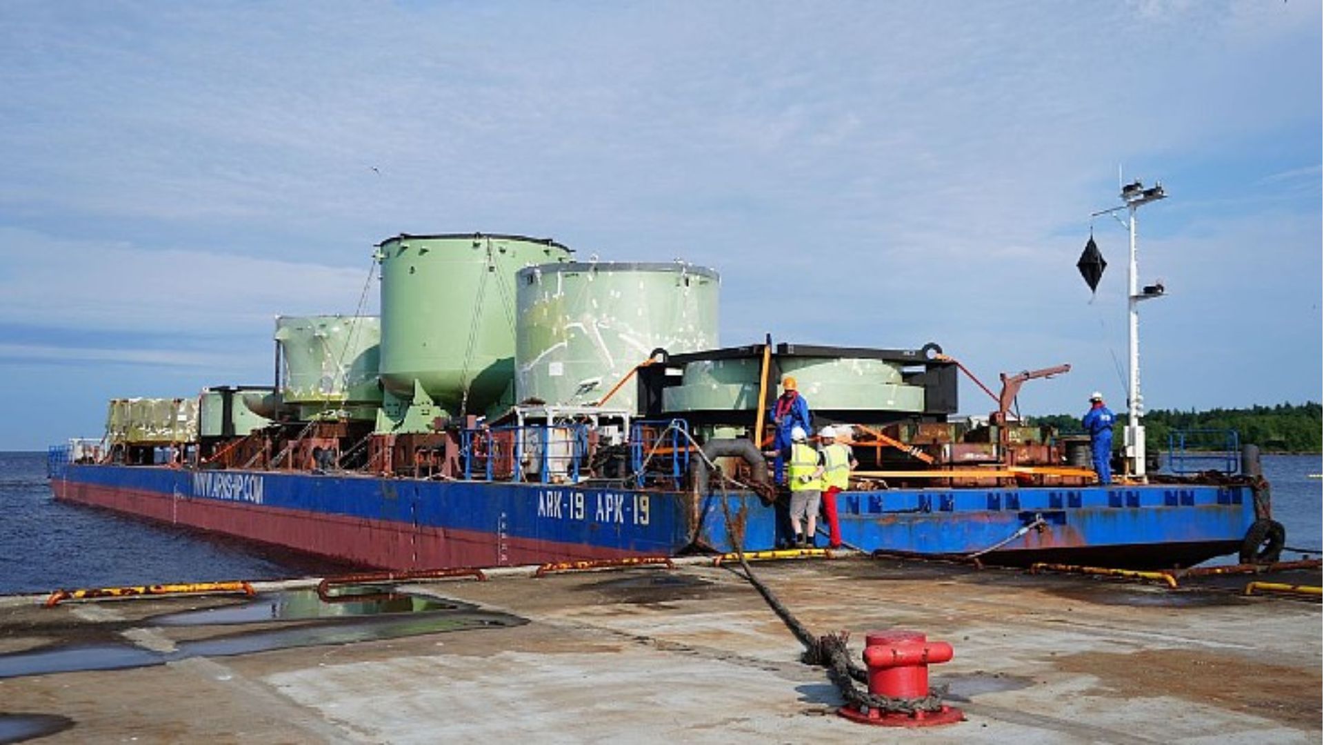 Final Core Catcher Arrives at Leningrad Nuclear Plant Upgrade