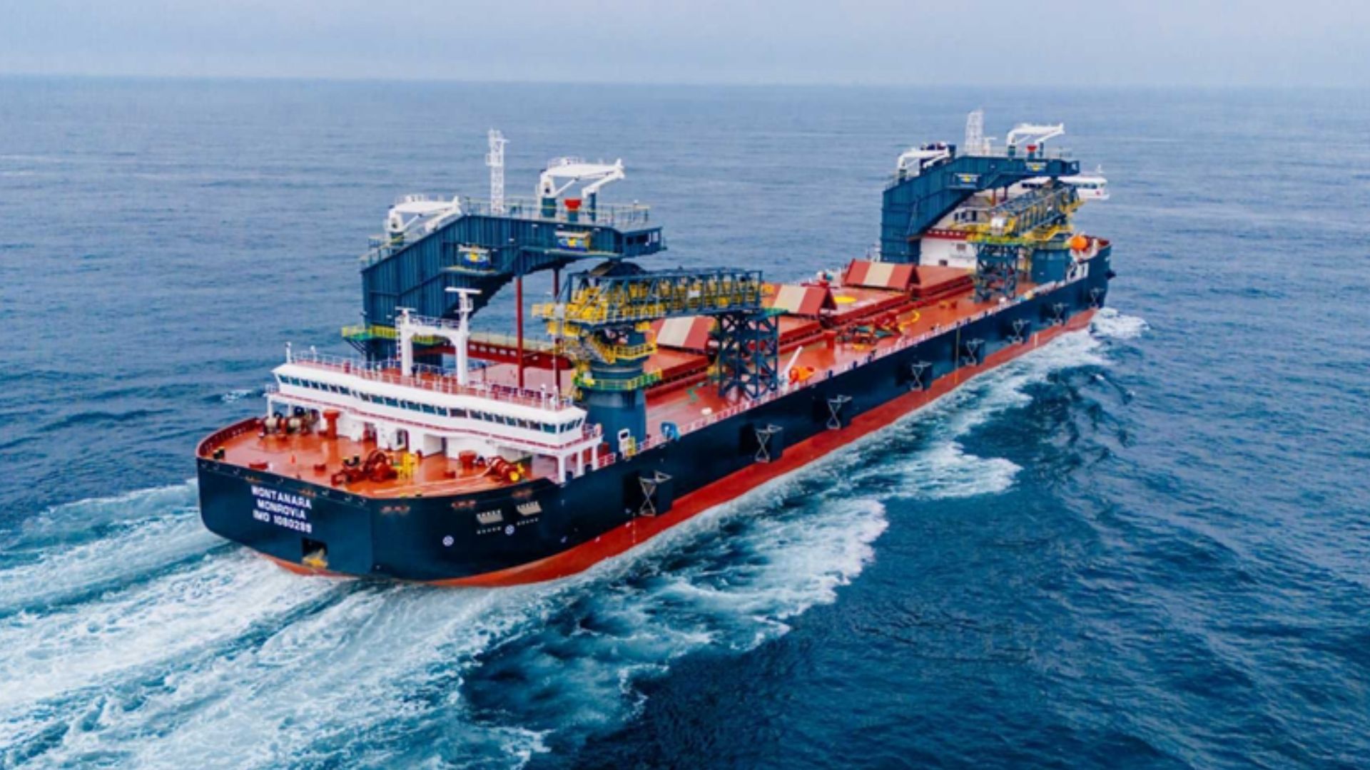 CSSC Delivers First Record-Breaking Self-Unloading Ore Carrier for Rio Tinto