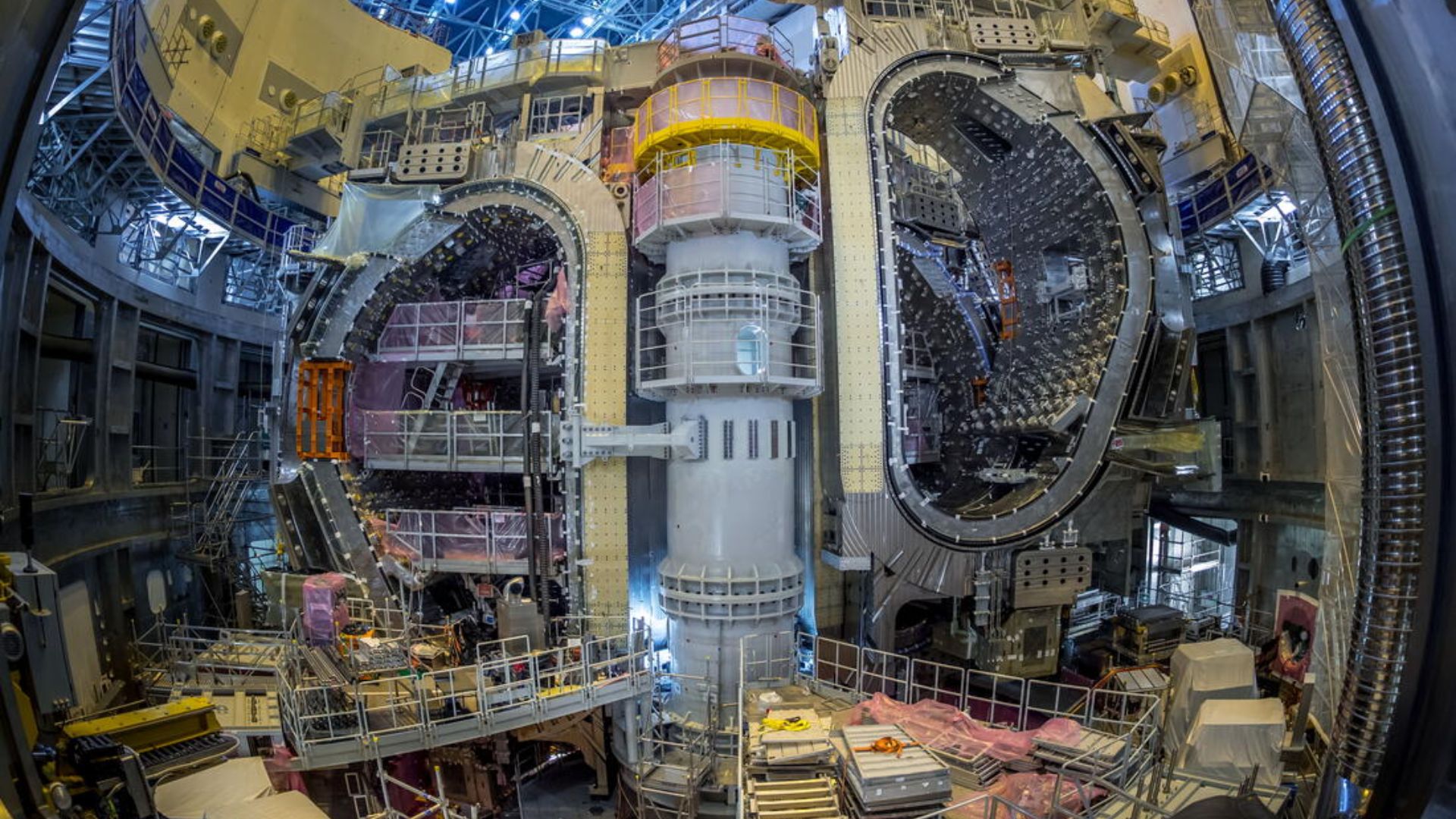 ITER Engineers Seat Final Vacuum Vessel Sector for Nuclear Fusion Assembly