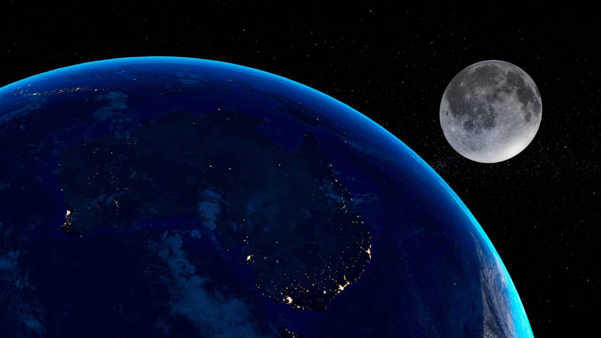 powered energy tower on moon to transmit wireless power