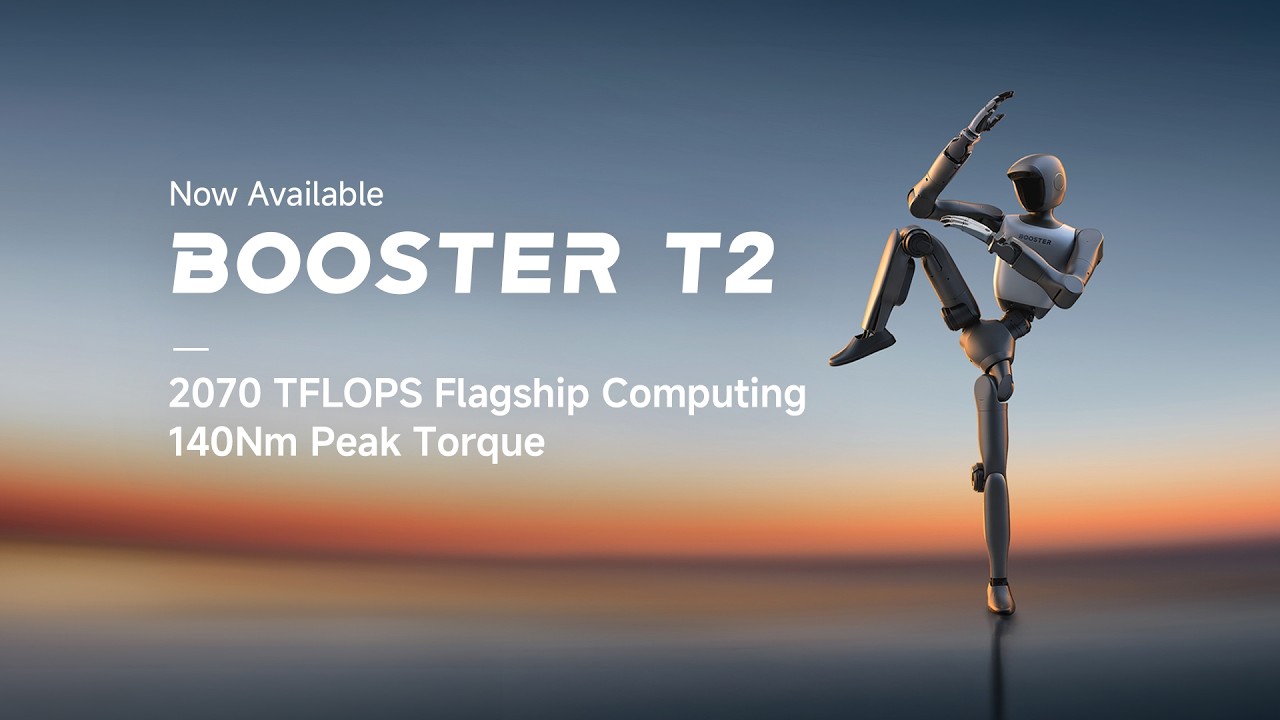 Booster Robotics Unveils T2 Humanoid Platform Featuring Nvidia Thor Computing