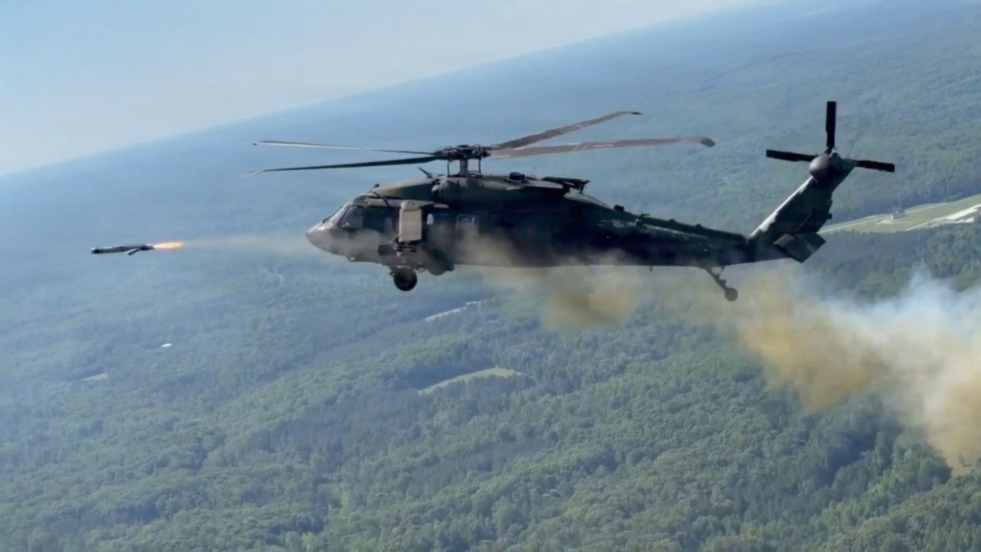 US Army’s Black Hawk helicopter launches, controls multiple combat drones in test