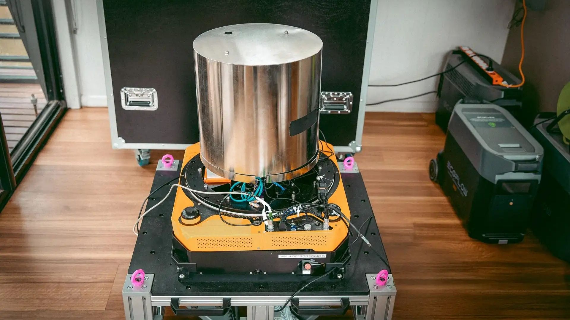 Photograph accompanying Q-CTRL's gravity sensor navigated the Coral Sea without a satellite fix