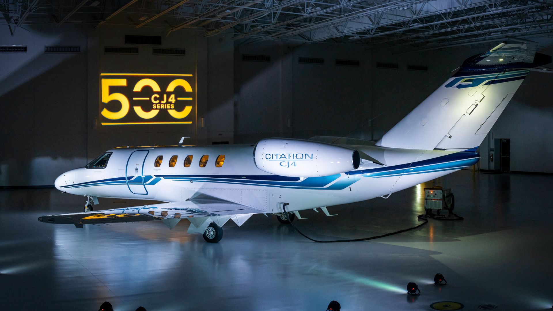 Photograph accompanying Textron's CJ4 bet: the upgrade that matters is in the panel, not the performance sheet