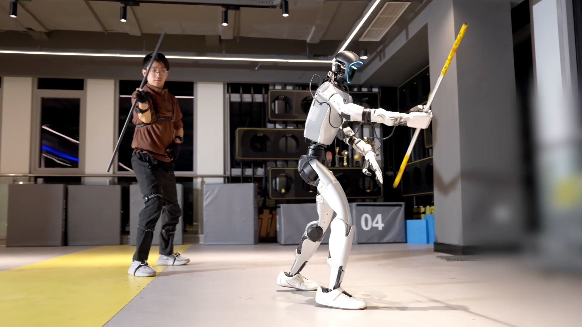 China's new humanoid robot can mirror human movements remotely