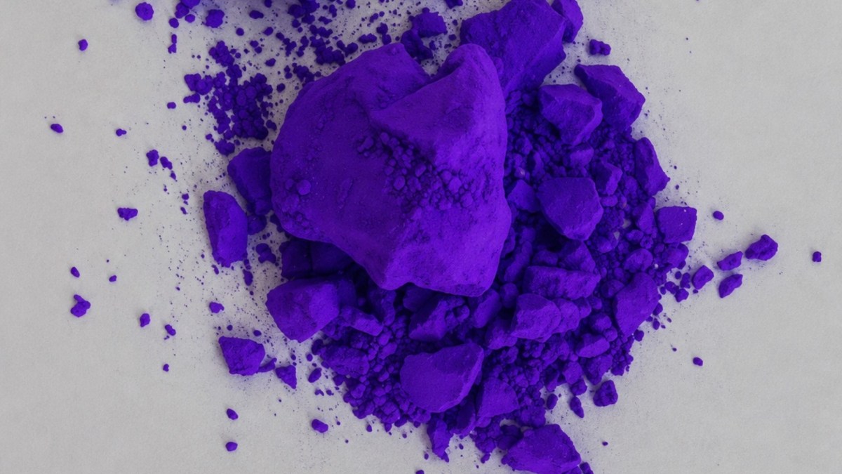 Heat-defying purple fabric reflects 88% sunlight, keeps skin 14°F cooler, repels water