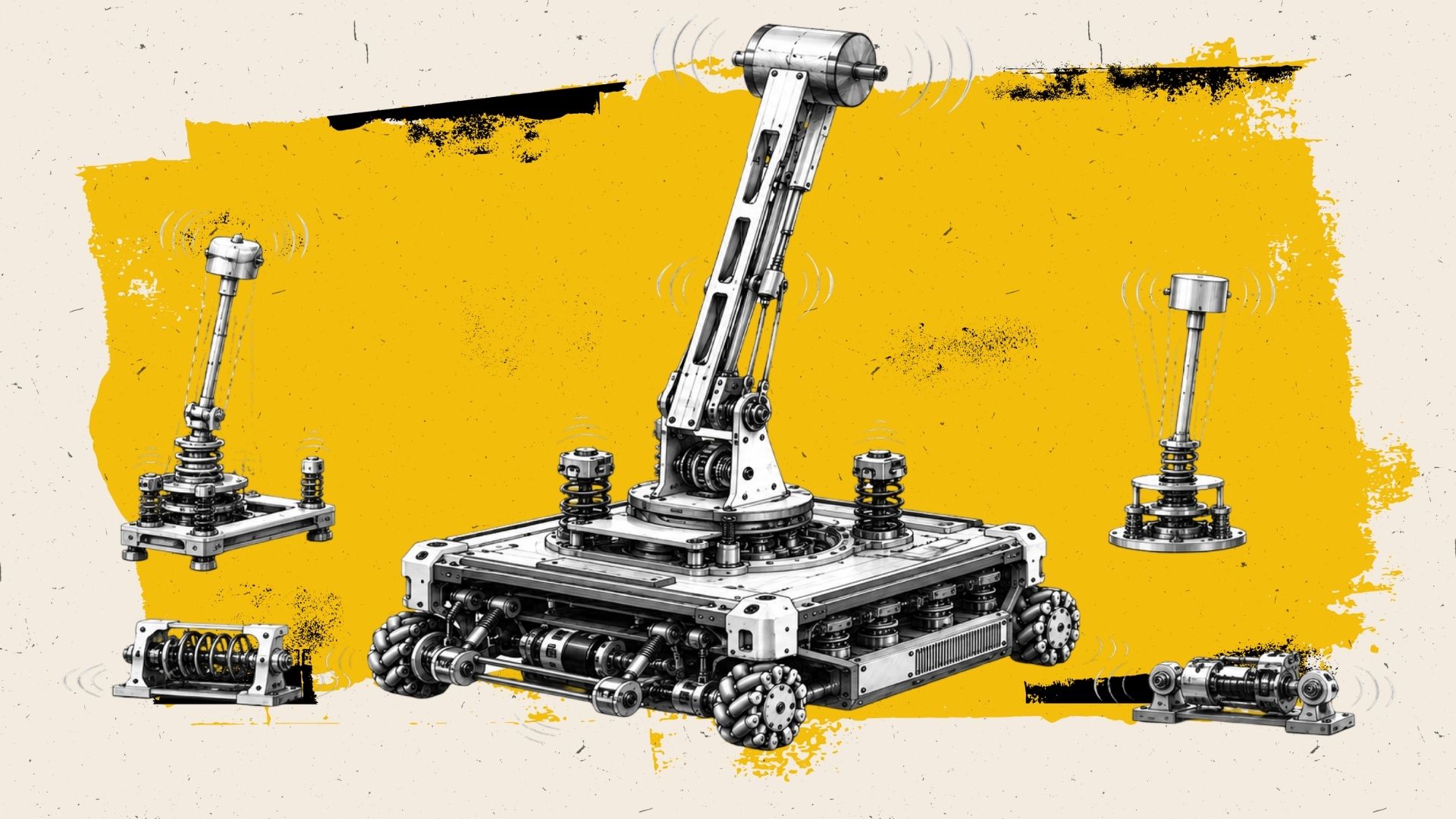 The strange physics that lets an unstable machine stay upright