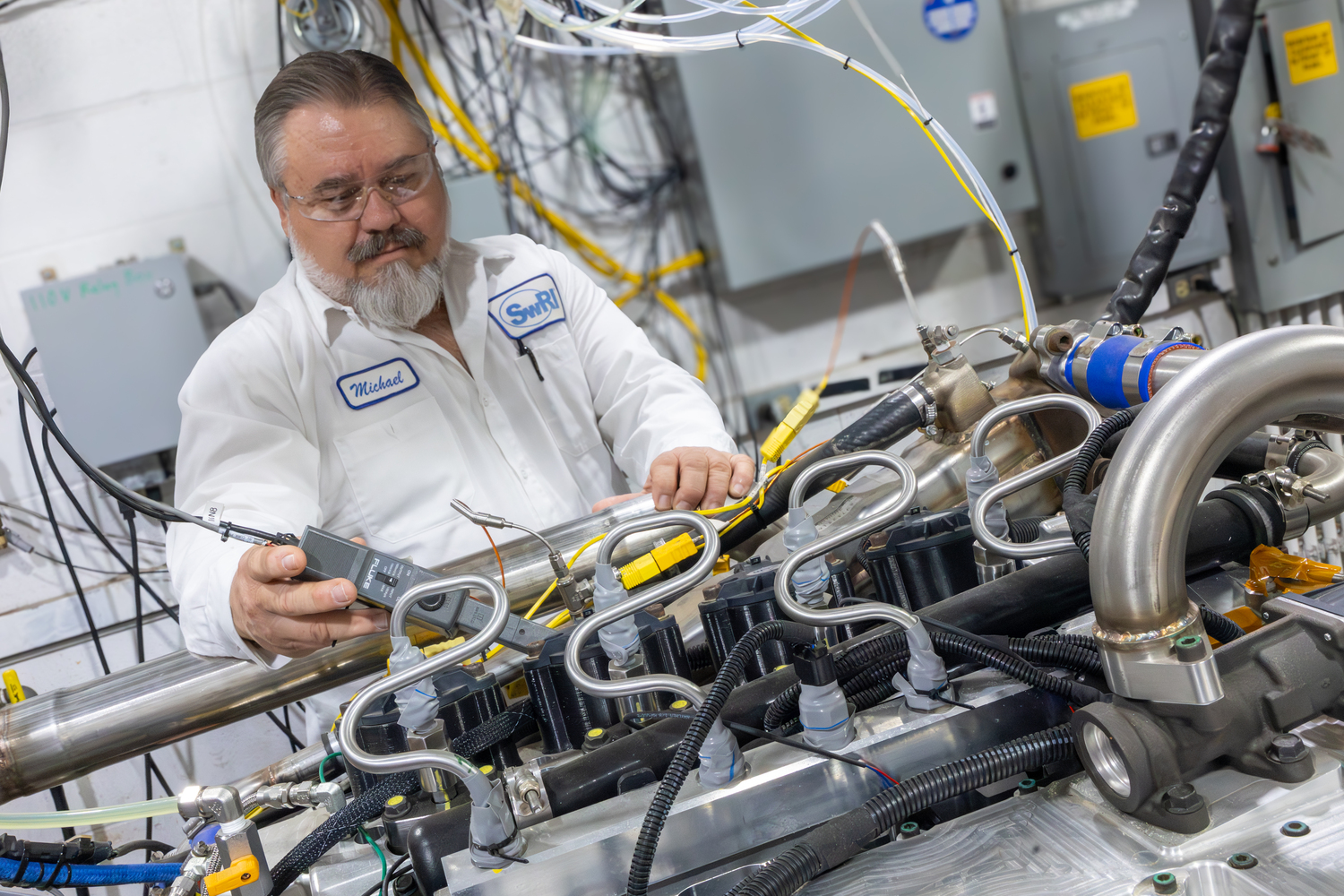 Photo: Interestingengineering Moteur à hydrogène du SwRI : couple diesel et émissions quasi nulles
