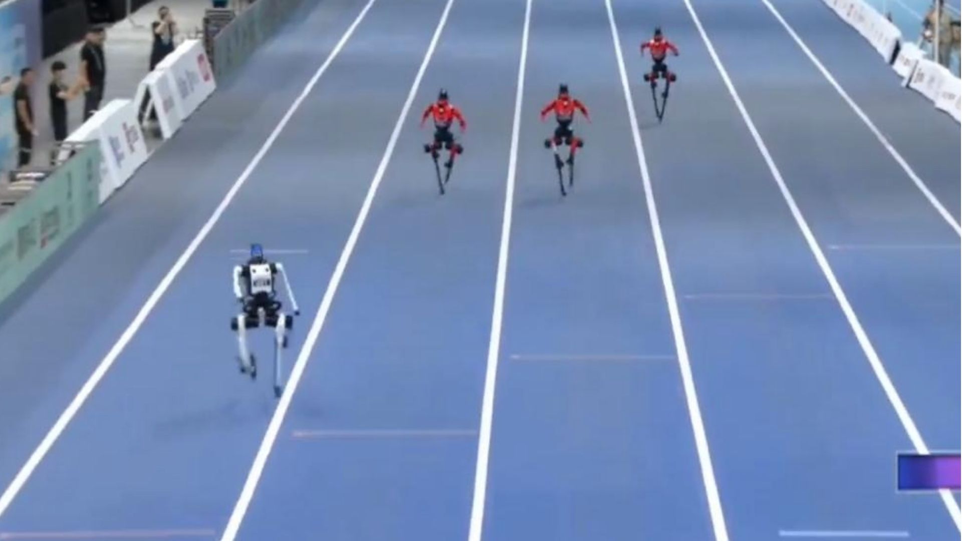 Tiangong Ultra Wins Beijing Robot 100-Meter Final
