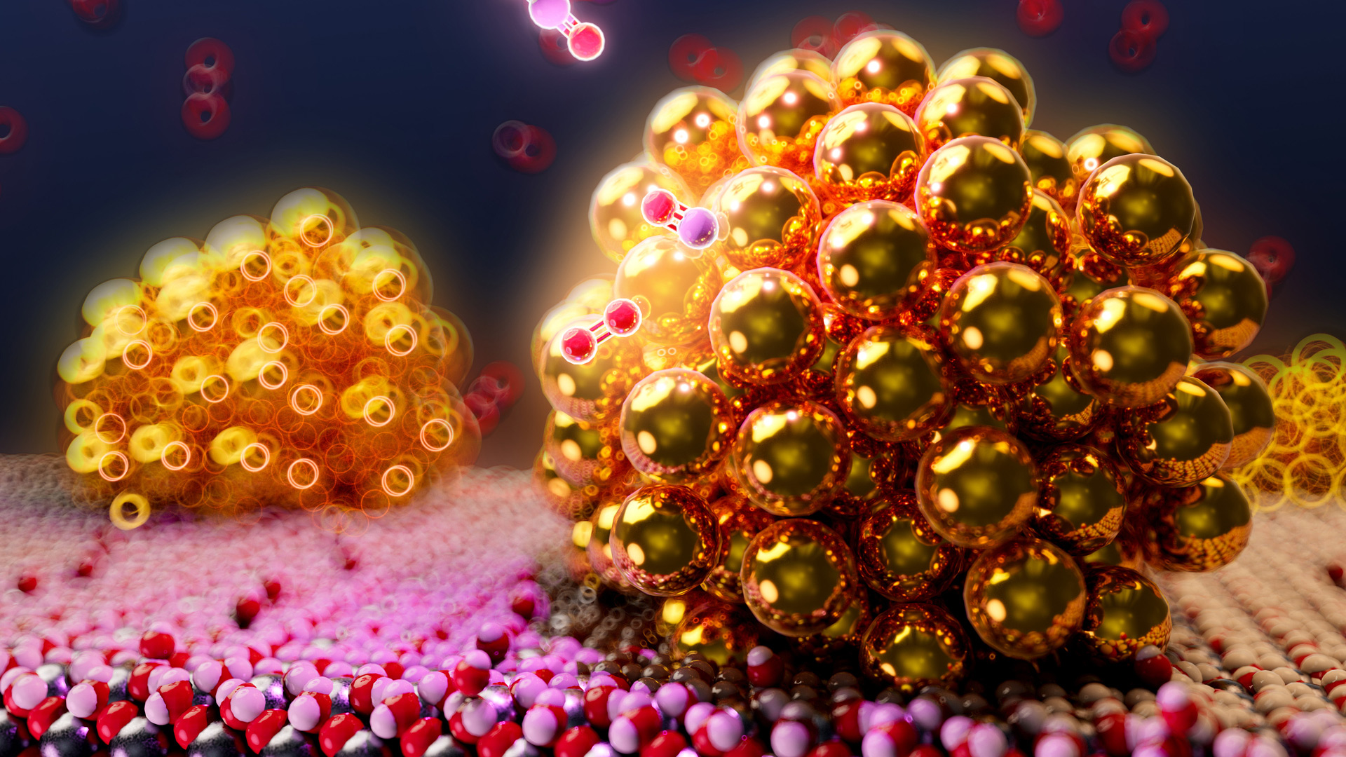 At 3 nanometers, ordinary titanium dioxide breaks its symmetry and turns ferroelectric