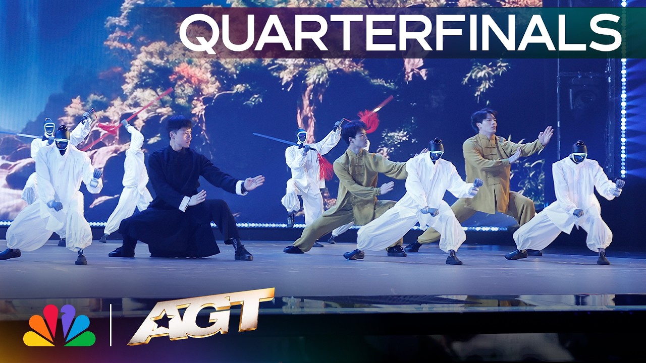Unitree G1 humanoid robots perform Chinese dance in America's Got Talent finale