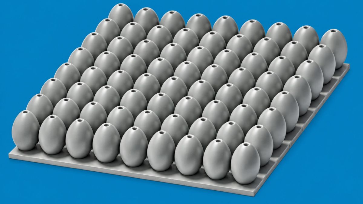Water-filled aluminum eggshell structures offer new shield against space debris