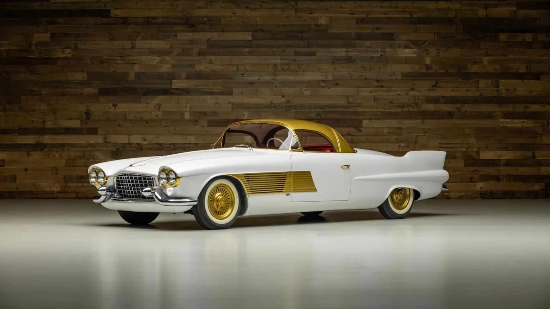 Rare 1953 Cadillac with gold trim heads to auction for first time