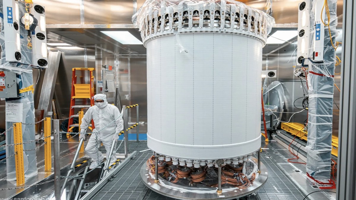 Dark matter finally found? Detector spots rare particle event with no source