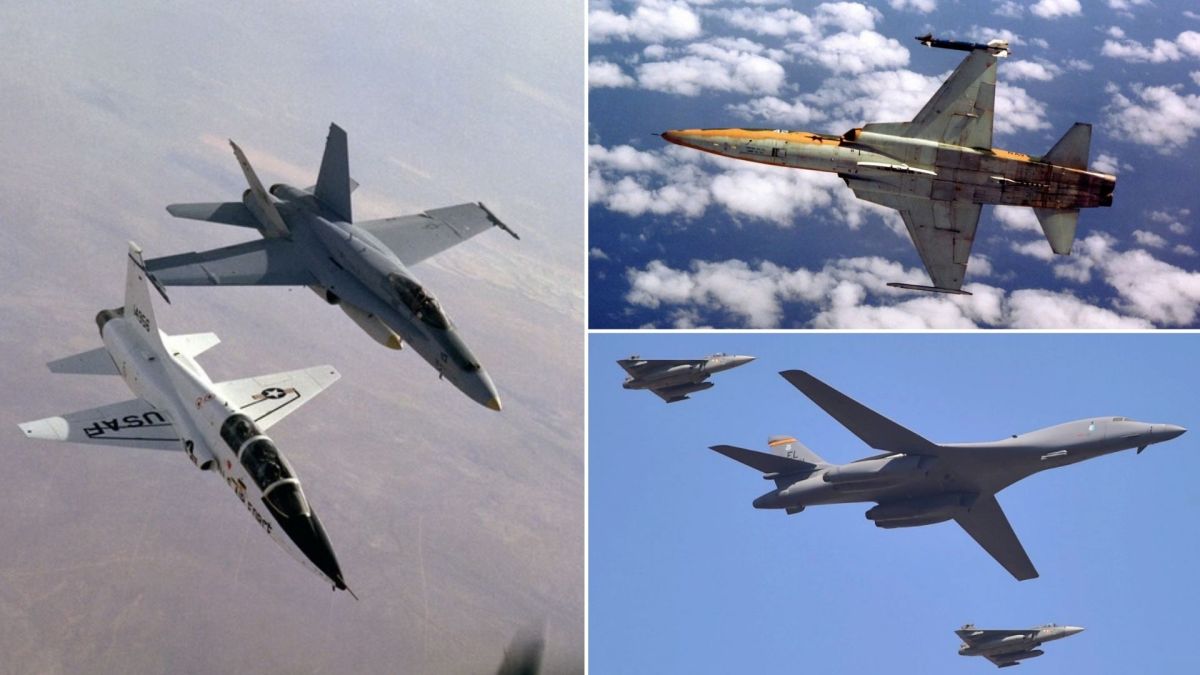 9 operational US aircraft that can fly faster than sound