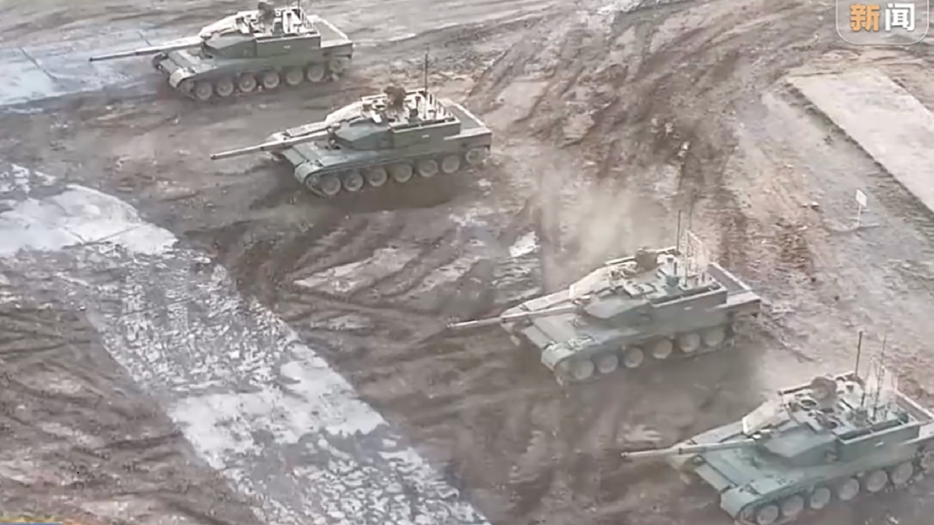 China Deploys Type 99B Main Battle Tank for Live Fire Drills in Shandong