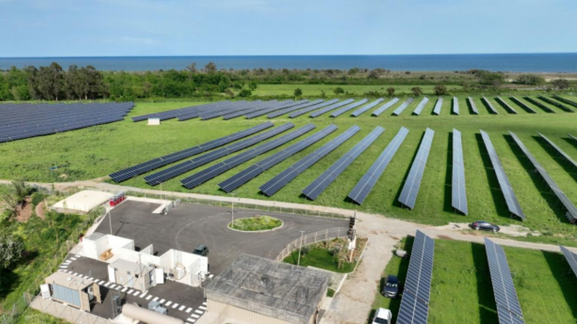 Corsica solar plant adds 150-kW electrolyzer to turn surplus power into hydrogen