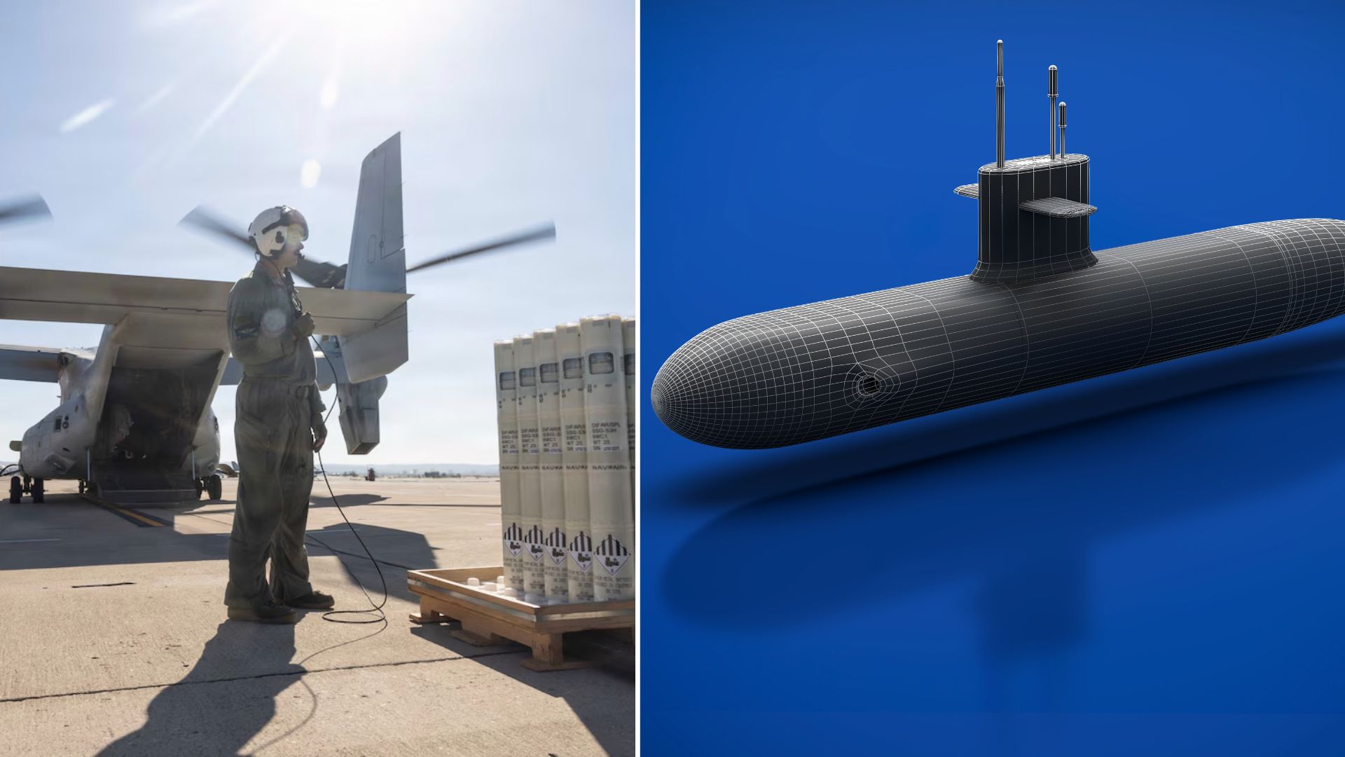 US' anti-submarine ops to get boost as tiltrotor deploys undersea sensors