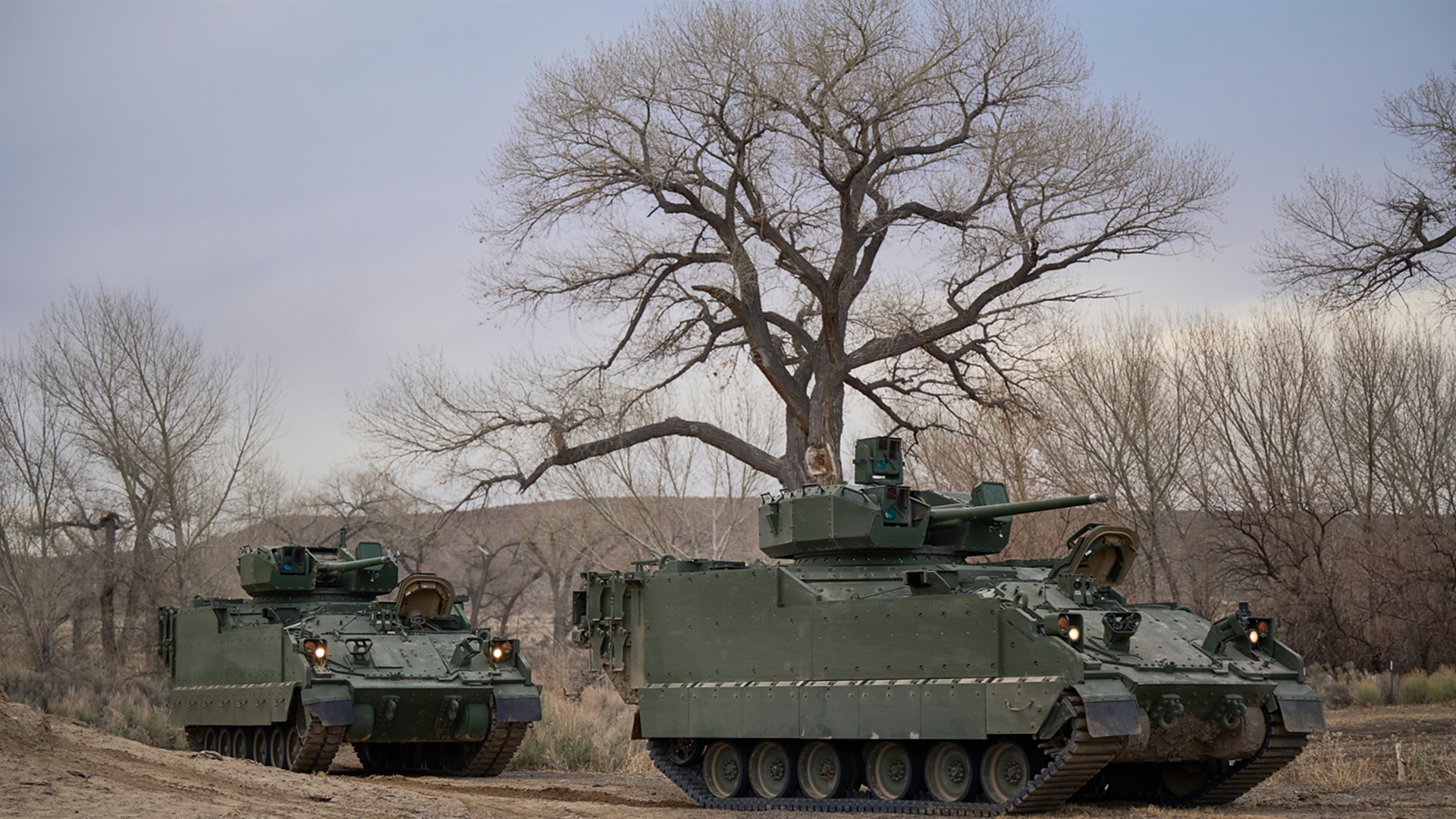BAE delivers two AMPV 30 vehicles to US Army with 30mm turret and counter-drone kit