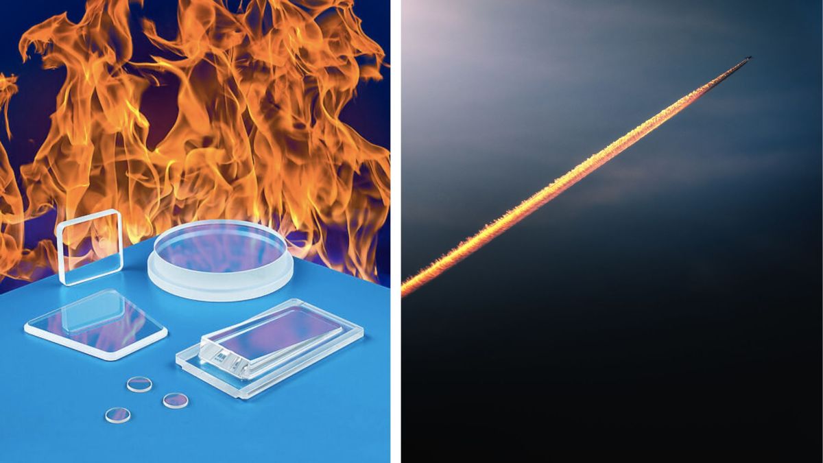 Missile seeker windows could be designed with sapphire optics that can withstand high temperature