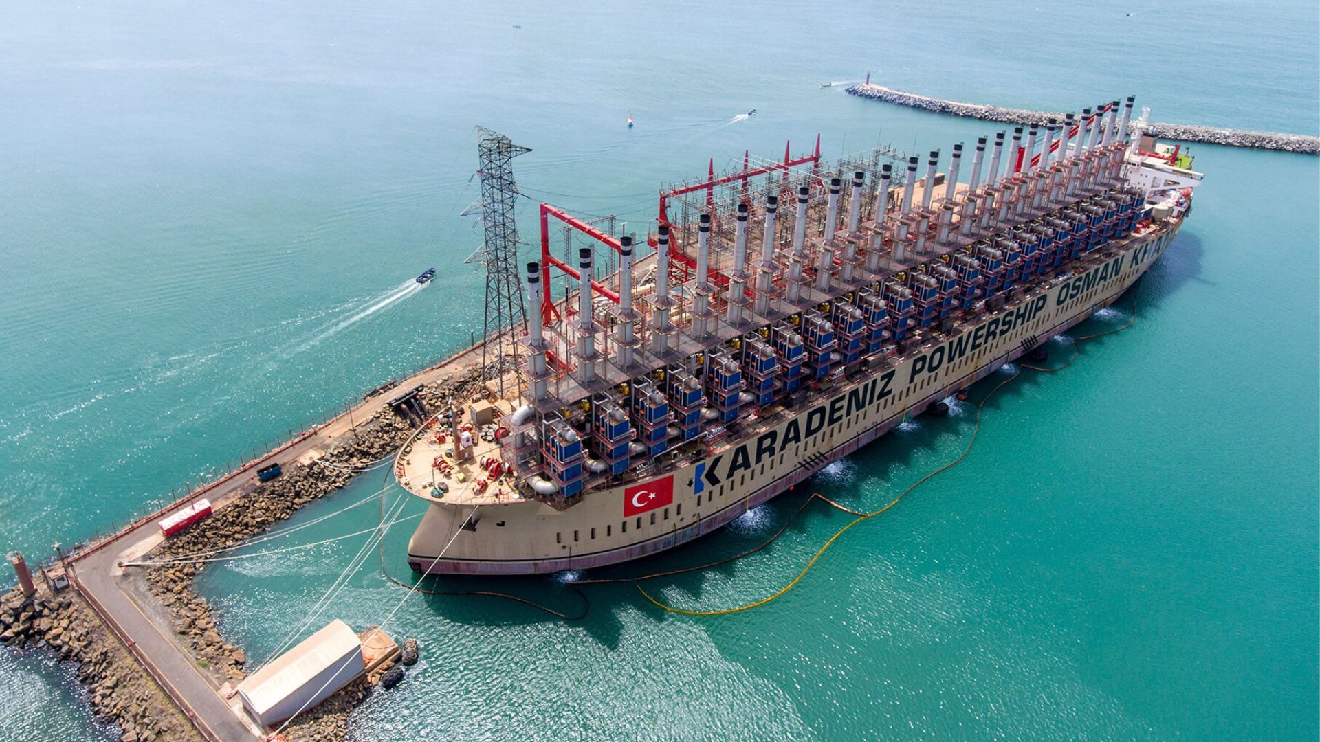 Five 600 MW hydrogen-ready power ships set for major yard conversion