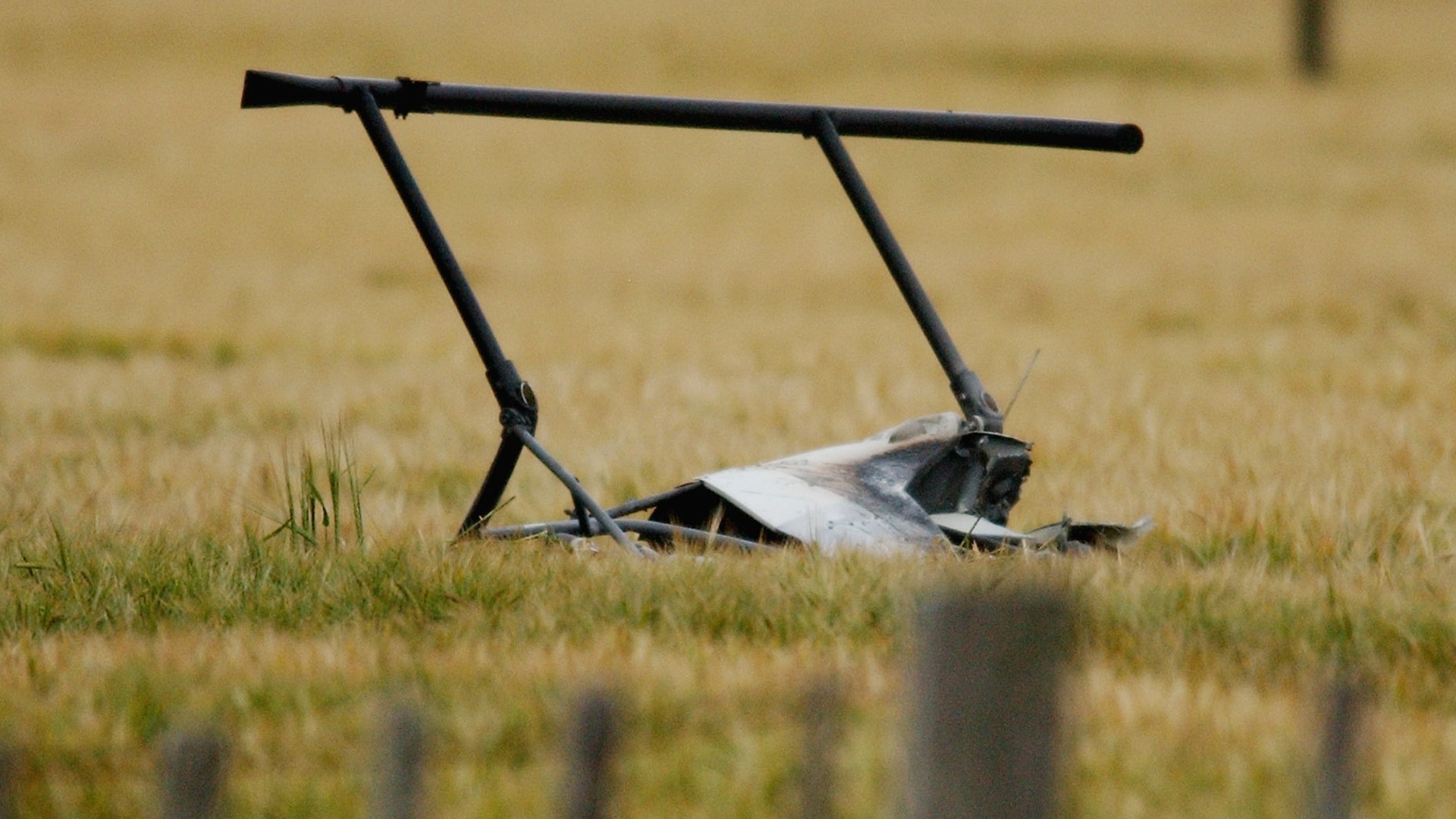 Two helicopters crash into Oregon farm field after midair collision claims three lives