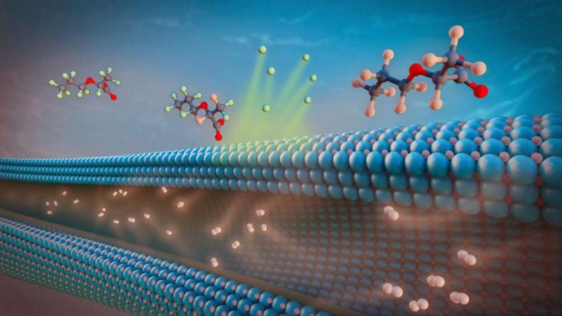 Palladium-coated membrane destroys toxic ‘forever chemicals’ in water