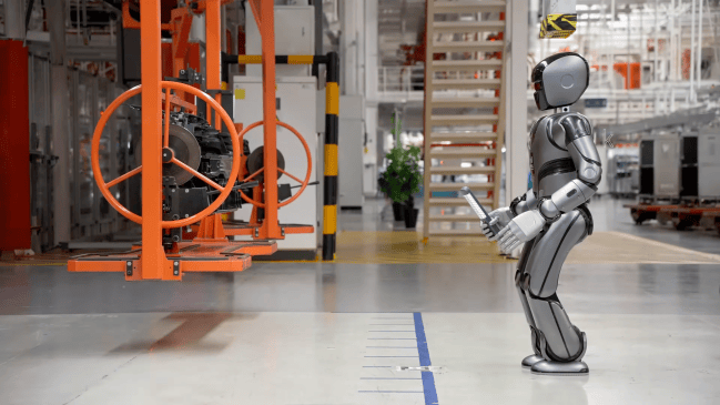 Image published on Interesting Engineering's page for this story: UBTECH and FAW-Volkswagen agree to test humanoid robots for car-factory logistics