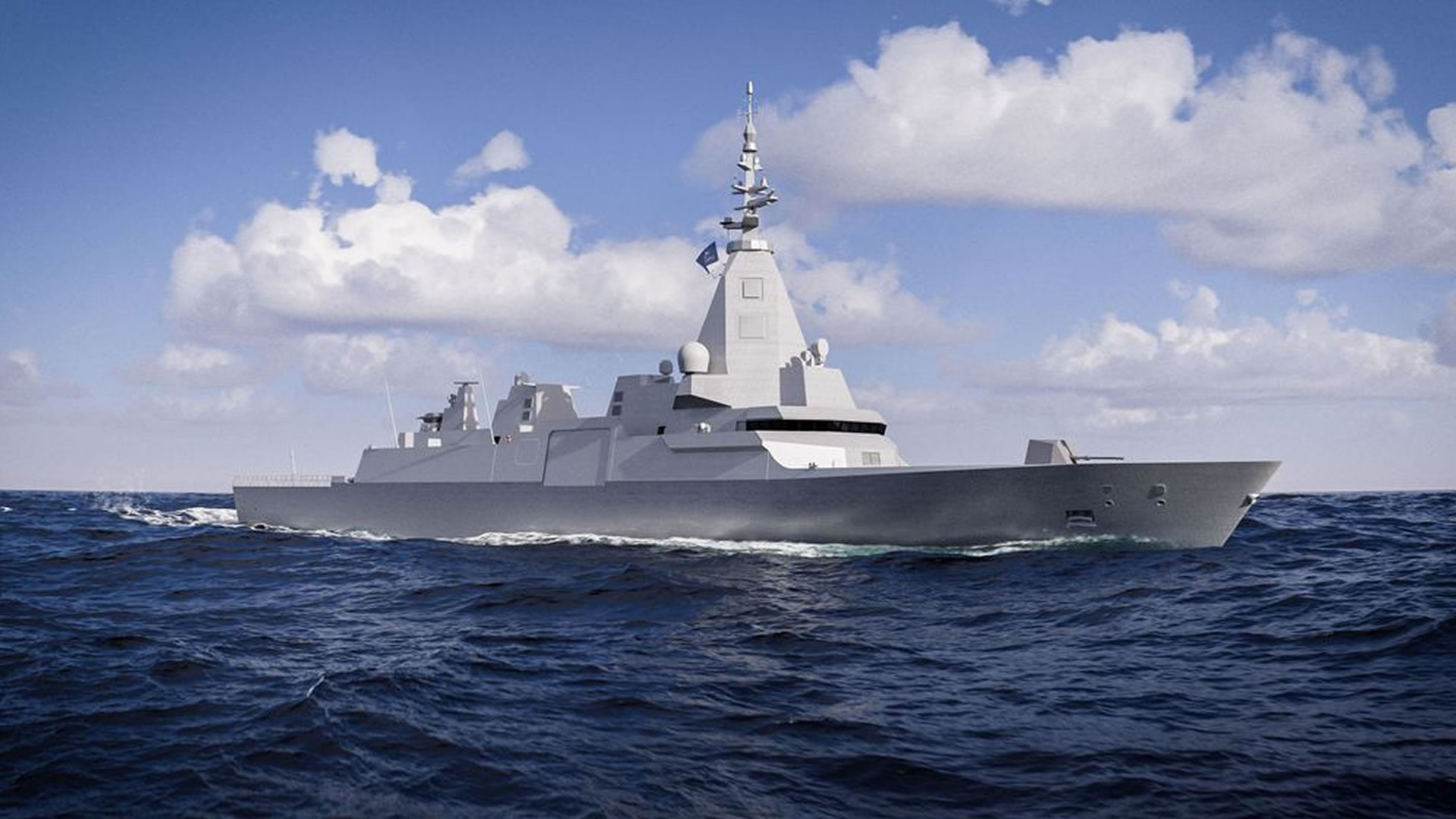 F-110 warship packs four times the capacity with 64 missile launch cells