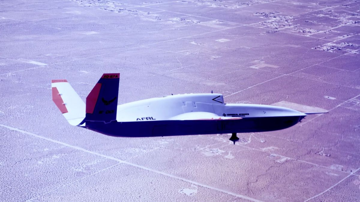 XQ-67A drone test advances US Air Force plans for uncrewed combat aircraft