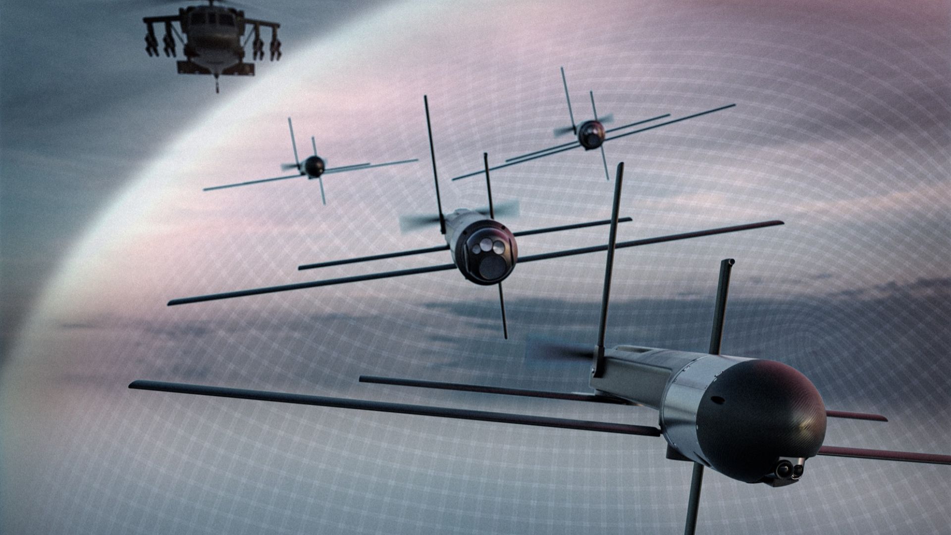 Mayhem 10 drone to combine satellite, cellular and radio links
