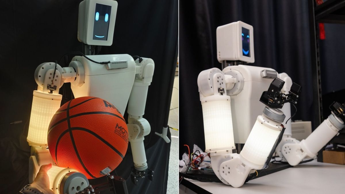 Robotic arm mimics human touch with artificial skin that detects contact