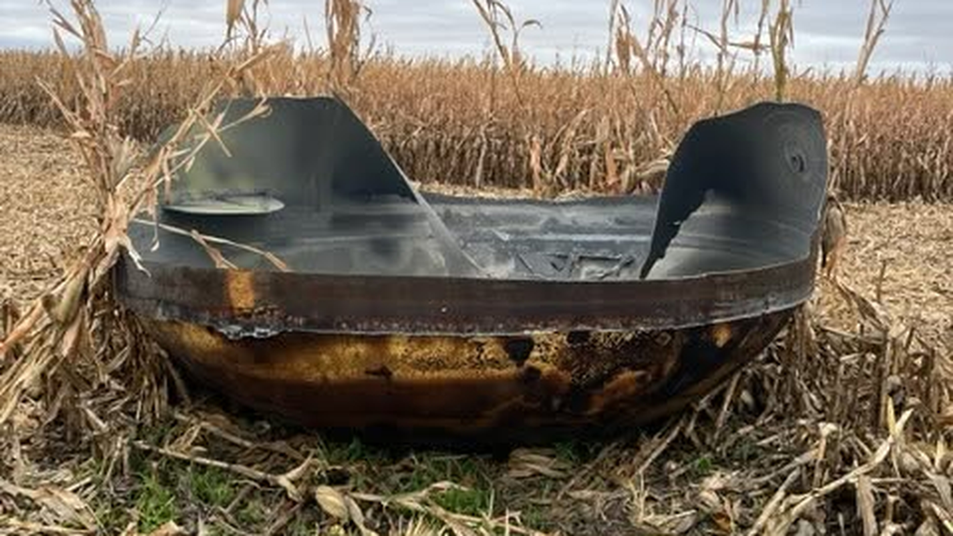 Suspected China rocket debris measuring 11-feet found in US cornfield