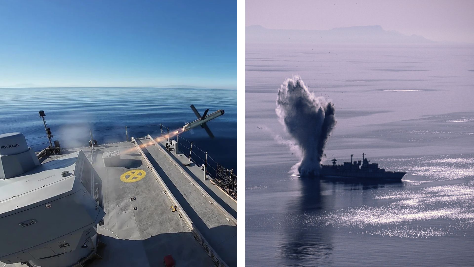 Submarine torpedo strike sends frigate to bottom of sea in trial