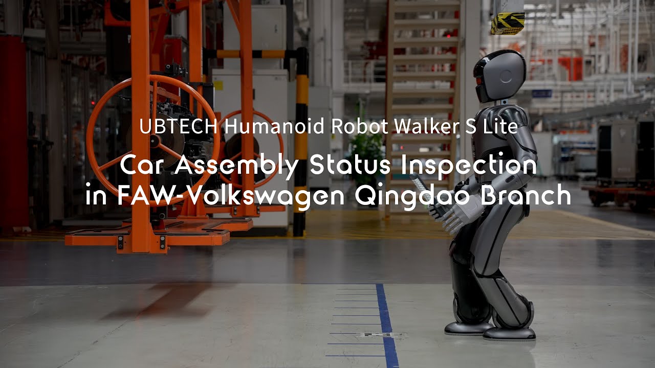 Photograph accompanying FAW-Volkswagen widens UBTECH humanoid trials from inspection to factory logistics