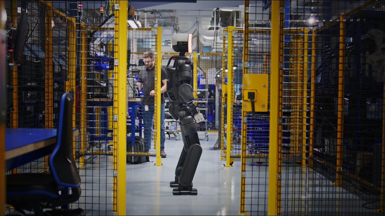 Photograph accompanying Boston Dynamics says an Atlas prototype now takes about a day to build